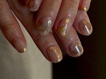 ネイル アトリエ フイユ イセサキ(Nail atelier Feuill isesaki)/ink art