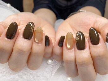 アロハカピ 川崎(AlohaKapi)の写真/【自爪に優しい"パラジェル使用&フィルイン施術"】今っぽさを取り入れた周りと差がつくシンプルネイルを＊