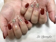 ジェルネフェル(LaDjernefer)/ツイードネイル