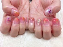 アイラッシュアンドネイル専門店 クラル(CURAR)/ニュアンスネイル￥7980