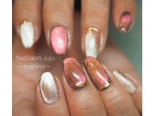 ジュジュ(Juju)/マグネットネイルで秋ネイル