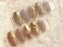 エリーネイル(ellie Nail)/ニュアンス※magnet＆gold