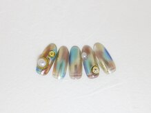 ティーエヌ 名古屋矢場町店/デザインネイル￥6980