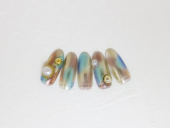 ティーエヌ 名古屋矢場町店/デザインネイル¥6980