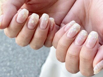 フレイムス アイラッシュ アンド ネイル(FRAMES)/キラキラたっぷり♪