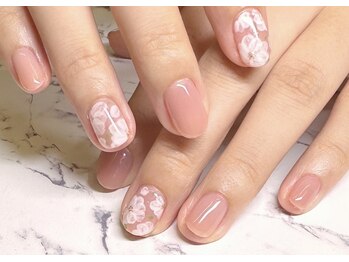 オフィス◎フラワーネイル¥5,980