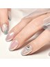 【話題沸騰！】韓国トレンドのオーロラネイル♪ ¥5,980