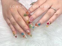 ロングネイルズ エマ(LongNails-Emma)/アクリル持ち込みゴージャス