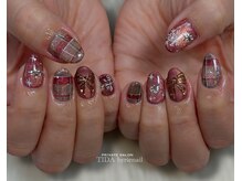 Xmasnail大好評♪♪ 1年で1番華やかでhappyになれるnail(^^)