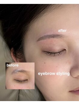 ヌアアイラッシュルーム(NUA eyelash room)の写真/まつ毛パーマと一緒にアイブロウで垢抜け!眉毛ワックスも叶う贅沢な時間☆