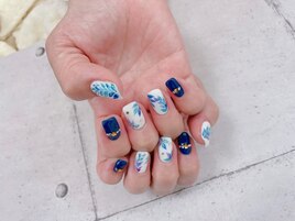 ブルーリーフネイル
