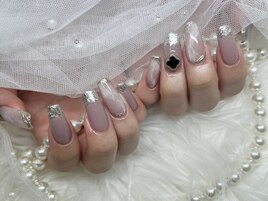 【Ayaka】大理石ネイル