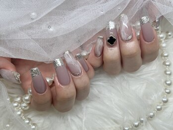 アンジュ(Ange)/【Ayaka】大理石ネイル