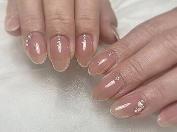 トリート(TREAT)の写真/【パラジェル取扱店】丁寧なケアと優しいジェルで自爪から整える☆こだわりの美フォルムで美しい指先へ…