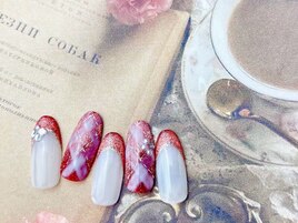 チェックネイル