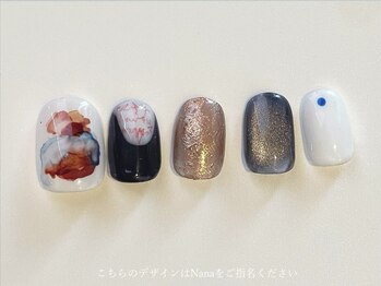 ネイル アトリエ フイユ イセサキ(Nail atelier Feuill isesaki)/Nana指名 〇 fast design full