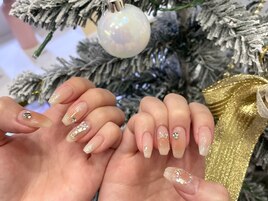 クリスマスネイル