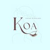 KOA お顔そりフェイシャルケア&まつ毛パーマアイブロウ枚方店のお店ロゴ