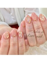 サロンドルリネイル(salon de Ruri nail)/◎秋シェルデザイン♪