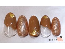ヘラー 渋谷(HERA)/ニュアンス　塗りかけ　ラメ