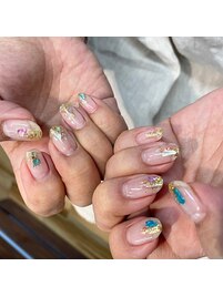 6500円定額ネイル