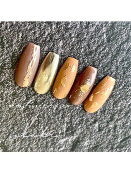 バイラキ(by laki)/11月キャンペーンネイル