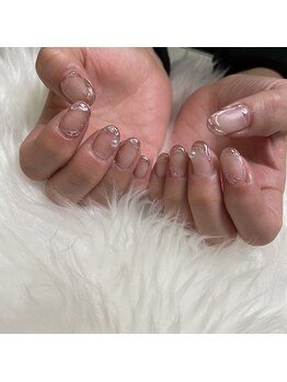 トータルサロン 白べぇーっ プラス/ミラーネイル