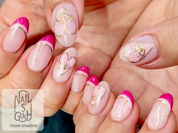 ネイルズガッシュ 大森駅前店(NAILs GUSH)/フィルイン/持ち込み/ニュアンス