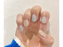 アモフ(amof)/水色ワンカラー