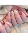 秋のニュアンスネイル