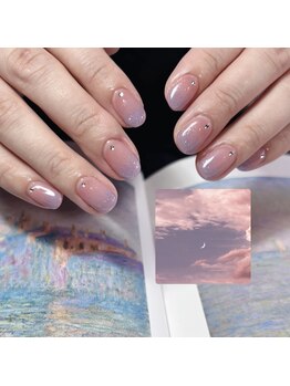 プリュネ(Prune)/夕焼け/パープル/フラッシュ