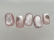 アイネイルズ 恵比寿店(I nails)/ピンクマグビジュー10480円