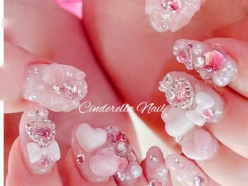 【スカルプ長さだしネイル】