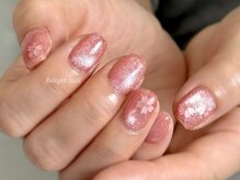リライトネイル(Relight nail)/ちゅるんマグネット×桜ネイル