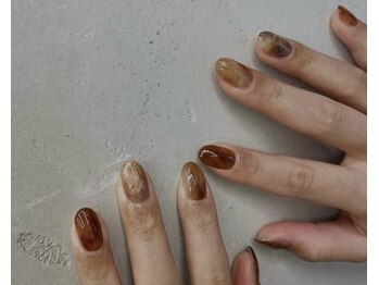 ハンドワークネイル(handworknail)/統一感のある大人デザイン