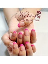 コト(KOTO)/フレンチ/ピンク/蛍光/シンプル