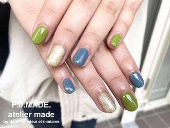 アトリエ メイド(atelier made)/ワンカラー¥3,990