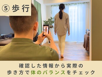 スロース鍼灸整体院(SLOTH鍼灸整体院)/歩行分析