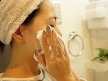 ヨサパーク リワード 本八幡駅前店(YOSA PARK Reward)/4.洗顔