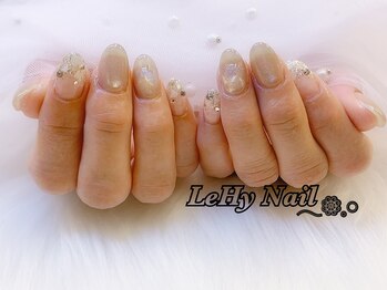 レヒネイル(LeHy nail)/マグ×シェルネイル