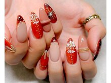 ルアナ(Luana.)/秋色モロッカン風ネイル