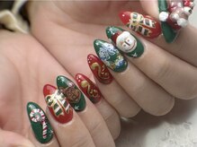 クロレ(Nail Salon COLORE)/クリスマスネイル　担当：粥川