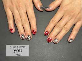 黒×赤マグネット