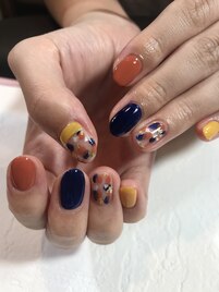 秋ネイル