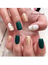 【HAND】フラワーネイル／小野