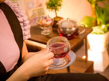 カラダにこ楽(KARADAにこ楽)の雰囲気（季節で変わる、中国から取り寄せたオリジナルブレンドティー♪）