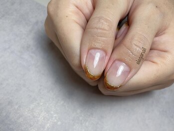 ミラーライン*フレンチネイル