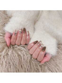 エデン(eden)/チェックネイル