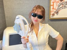 ルミナステラ(LuminaStella)/脱毛時はメガネを着用