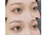 【同時施術】パリジェンヌorダメージレスまつげパーマ+眉毛ワックス¥9500